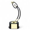 Valencia Football Goalkeeper Handmade Metal Trophy