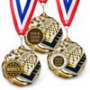 Dodeca Table Football Stainless Steel Logo Insert Medal