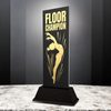 Shadowline Gymnastics Floor Champion Trophy – Stainless Steel Award