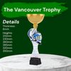 Vancouver Ice Hockey Goalkeeper Gold Cup Trophy