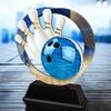 Onyx Stainless Steel Tenpin Bowling Trophy
