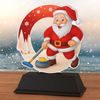 Santa Curling Christmas Trophy