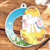 Easter Bunny Cracked Egg Medal