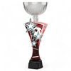 Triple Star Football Silver Trophy Cup