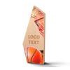 Galena Basketball Metal & Wood Trophy