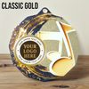 Dodeca Music Note Stainless Steel Logo Insert Medal