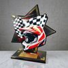 Liano Metal & Acrylic Motocross & Speedway Star Trophy