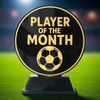 Quantum Football Player of the Month Trophy