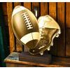 Sierra Classic American Football Real Wood Trophy