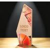 Galena Basketball Metal & Wood Trophy