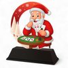 Santa Poker Card Game Christmas Trophy