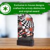 Shard Go Kart Eco Friendly Wooden Trophy