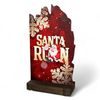 Shard Dasher Santa Run Eco Friendly Wooden Trophy