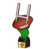 Frontier Real Wood American Football Trophy