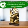 Shard Classic Motocross Eco Friendly Wooden Trophy