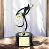 Valencia Rugby Player Handmade Metal Trophy