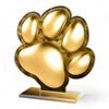 Cannes Classic Dog Paw Trophy