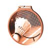 Habitat Classic Badminton Bronze Eco Friendly Wooden Medal
