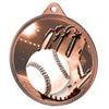 Baseball Classic Texture 3D Print Bronze Medal