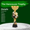 Vancouver Classic Pool Balls Gold Cup Trophy