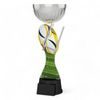 Montreal Rugby Ball and Goal Silver Cup Trophy