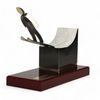 Aragon Ski Jump Handmade Metal Trophy