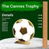 Cannes Classic Football Ball Trophy