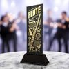 Shadowline Flute Music Trophy – Stainless Steel Award