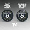 Football Champion Gold Embossed Logo Insert Medal