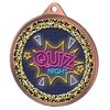 Quiz Night Colour Texture 3D Print Bronze Medal