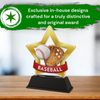 Mini Star Baseball Trophy