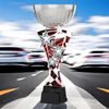 Triple Star Motor Racing Silver Trophy Cup