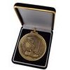 Deluxe Velour Medal Box Black 60mm