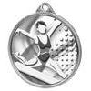 Gymnastics Girls Classic Texture 3D Print Silver Medal