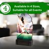 Shard Female Football Eco Friendly Wooden Trophy