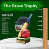 Grove Cricket Real Wood Trophy