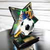 Liano Metal & Acrylic Star Football Trophy