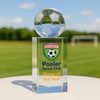 Pooler Football Crystal UV Printed Award