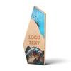 Galena Carp Fishing Carp Metal & Wood Trophy