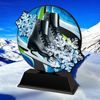 Avoriaz Black Ice Skates Trophy