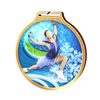 Habitat Ice Skating Gold Eco Friendly Wooden Medal