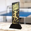 Shadowline Women's Table Tennis Trophy – Stainless Steel Award