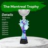 Montreal Speed Skating Silver Cup Trophy