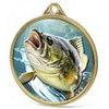 Bream Fishing Texture Print Gold Medal