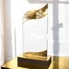 United Snowflake Acrylic Wood Fusion Trophy