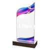 United Acrylic Wood Gymnastic Trophy