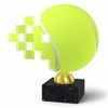 Techspire Tennis Acrylic Trophy