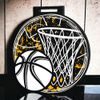 Giant Basketball Black Acrylic Medal