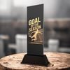 Shadowline Football Male Goal of the Season Trophy – Stainless Steel Award