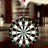Rincon Colour Darts Black Acrylic Medal